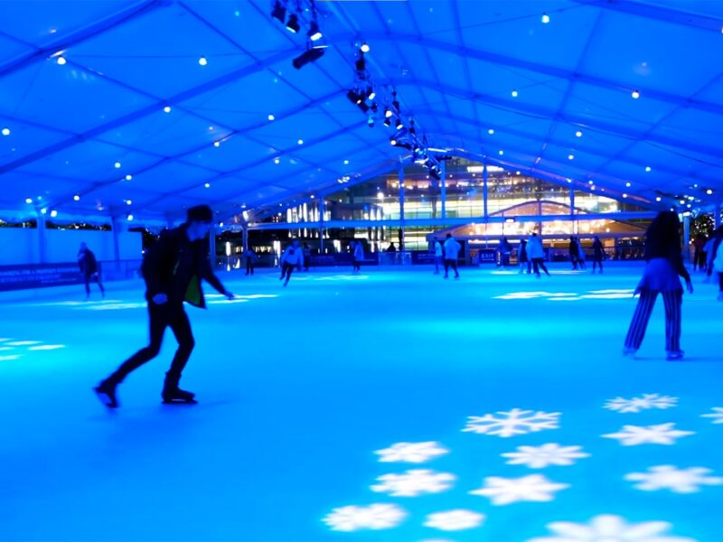 Canary Wharf Ice Skating