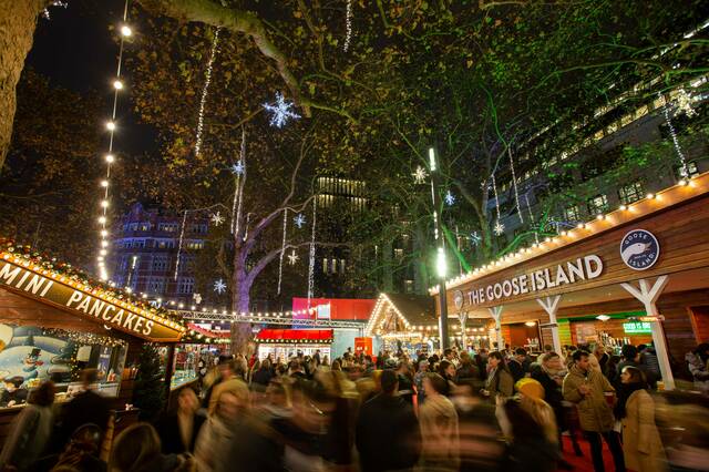 Leicester Square Christmas Market