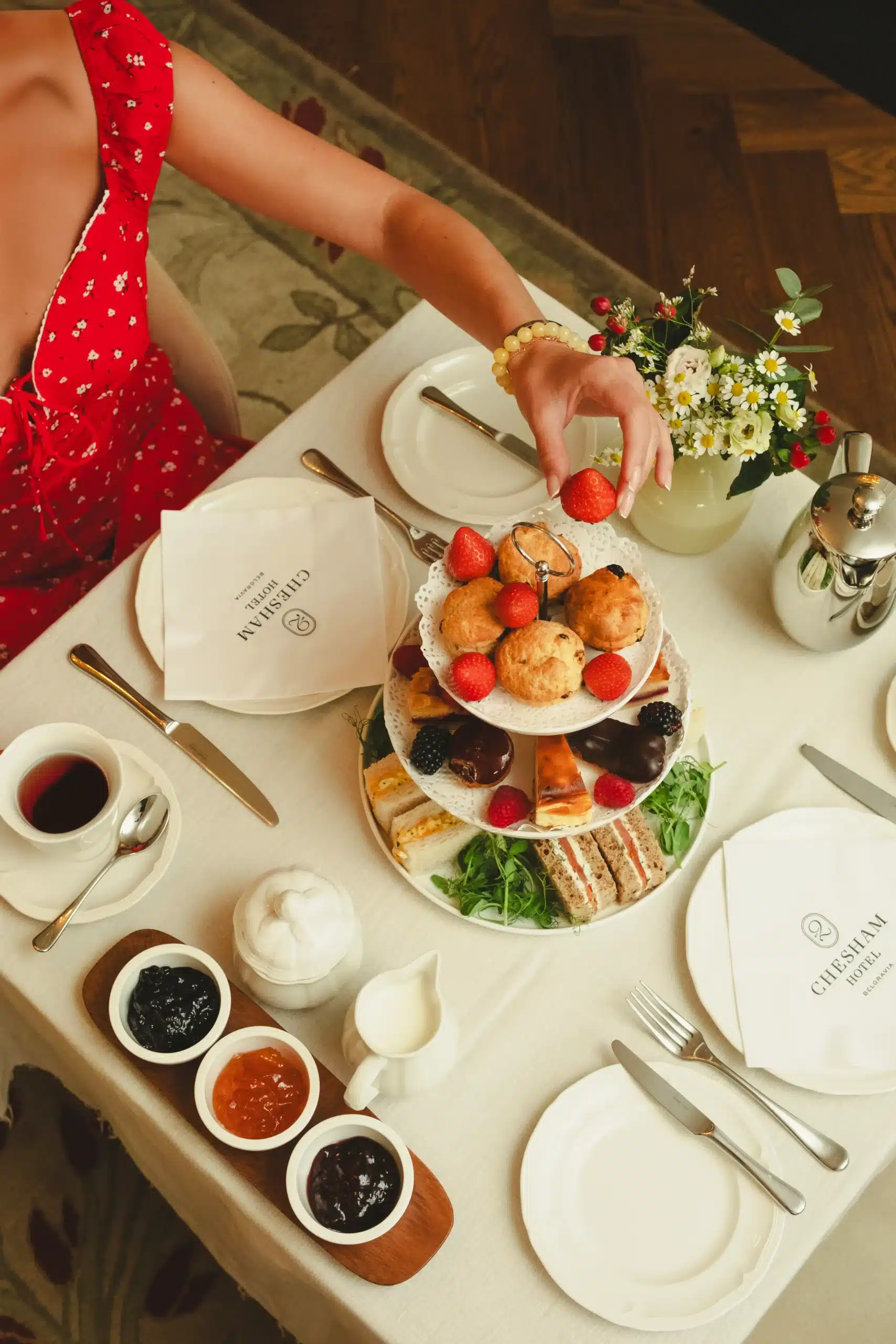 2 Chesham Hotel Belgravia Afternoon Tea Sample Table 3