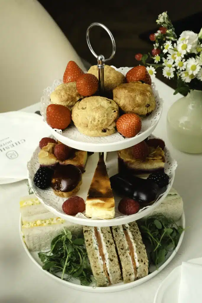 2 Chesham Hotel Afternoon Tea Sample Table 4
