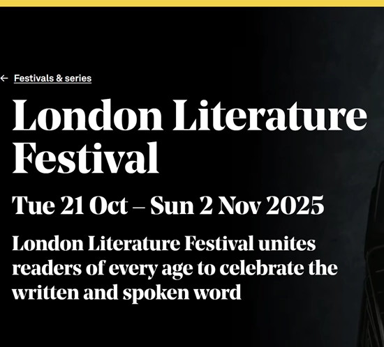London Literature Festival