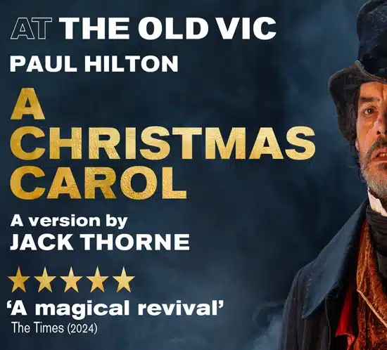 A christmas carol at the old vic