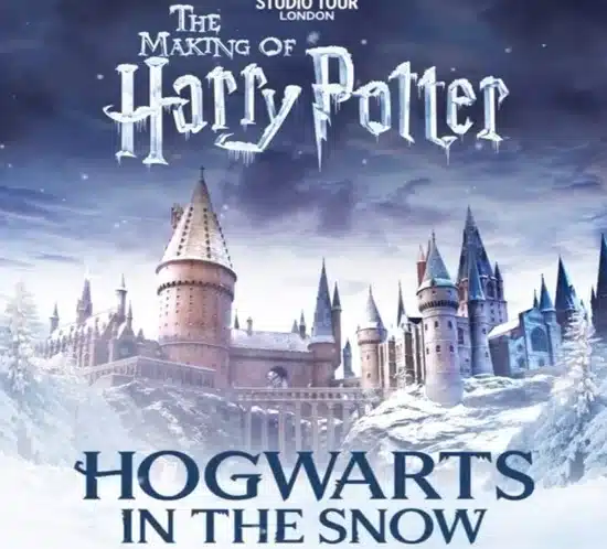 Hogwarts in the snow